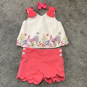 Janie and Jack girls outfit